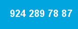 924 289 78 87 924 289 78 87
